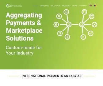 Limonetik.com(Border payment infrastructure) Screenshot