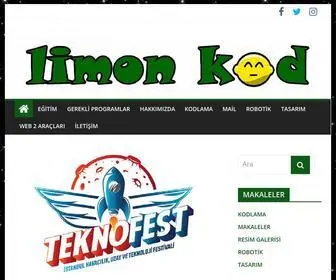Limonkod.com(Limonla Kodlama Öğreniyorum) Screenshot