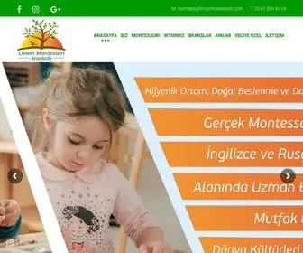 Limonmontessori.com(Antalya Montessori Anaokulu) Screenshot