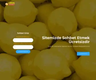 Limonsohbet.com Screenshot