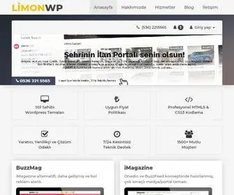 Limonwp.com(Profesyonel WordPress Temalar) Screenshot