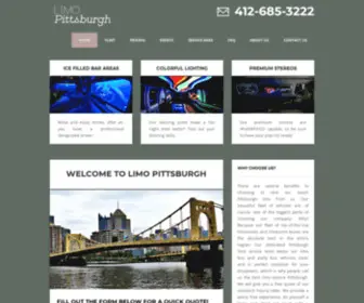 Limopittsburgh.com(Pittsburgh Limo and Party Bus in Pennsylvania) Screenshot