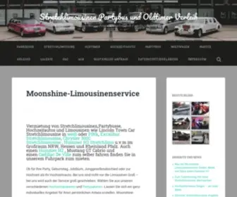 Limos-Mieten.de(Stretchlimousinen Partybus und Oldtimer Verleih) Screenshot