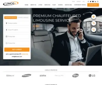 Limos4.com(Chauffeured Limousine Service and Airport Transfers) Screenshot