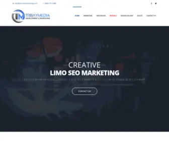 Limoseomarketing.com(Limousine Web Design) Screenshot