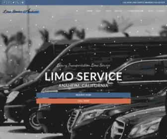 Limoserviceanaheim.com(Limo Service Anaheim) Screenshot