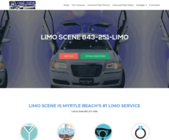 Limosmyrtlebeach.com(Myrtle Beach Limousine Company) Screenshot