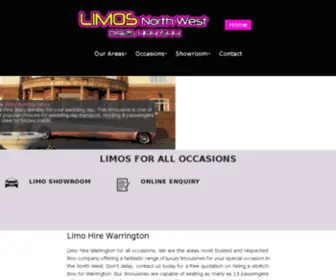 Limosnorthwest.co.uk(Limo Hire Manchester) Screenshot