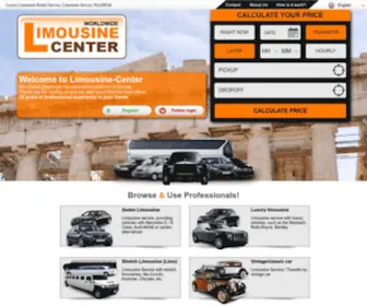 Limousine-Center.com(Luxury Limousine Rental Service) Screenshot