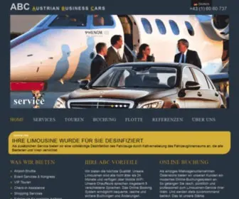 Limousine-Service.at(ABC Austrian Business Cars) Screenshot