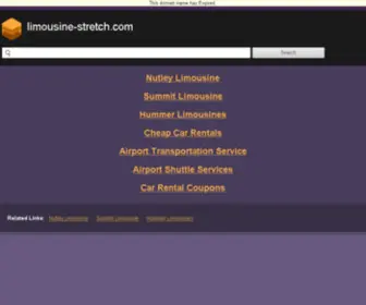 Limousine-Stretch.com(Stretch Hummer) Screenshot