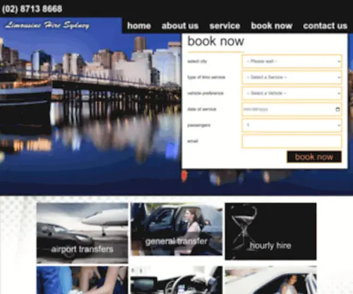 Limousinehiresydney.com.au(Sample Page) Screenshot