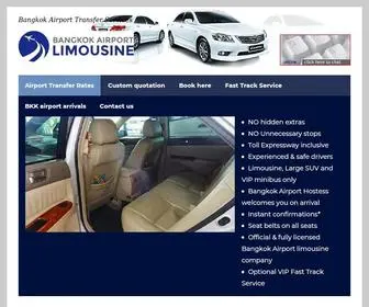 Limousine.in.th(Bangkok Airport Transfer service to Pattaya) Screenshot