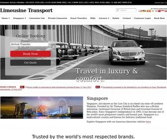 Limousinetransport.com(Limousine Services Singapore) Screenshot