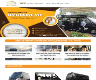 Limovip.com.vn(Hãng Xe LIMOVIP chuyên cho thuê xe limousine cao cấp giá rẻ TPHCM từ dòng xe 9 chỗ) Screenshot