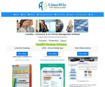 Limowiz.com(Limousine Software) Screenshot