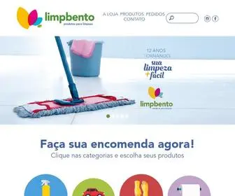 Limpbento.com.br(Produtos para limpeza) Screenshot