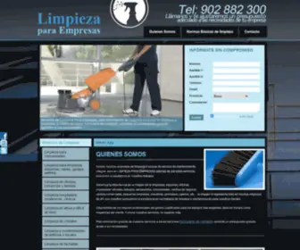 Limpiezaparaempresas.com(Empresa de limpieza) Screenshot