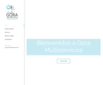 Limpiezasalmeria.com(Gora Multiservicios) Screenshot