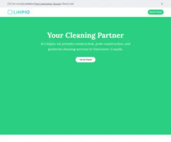 Limpio.ca(Home) Screenshot