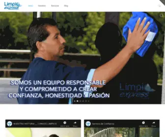 Limpioexpress.com(Limpio express) Screenshot