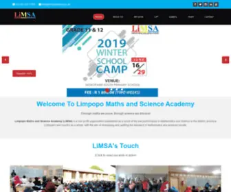 Limsacademy.co.za(Limsa) Screenshot