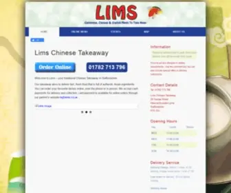 Limschinese.co.uk(Limschinese) Screenshot