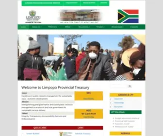 Limtreasury.gov.za(Limpopo Treasury) Screenshot