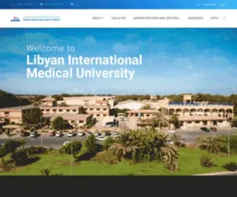 Limu.edu.ly(The Libyan International Medical University) Screenshot