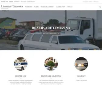 Limuzinetimisoara.ro(Profită de serviciile oferite de Limuzine Timisoara) Screenshot