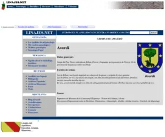 Linajes.net(Apellidos) Screenshot