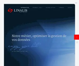 Linalis.com(Solutions Web et BI en Suisse et en France) Screenshot