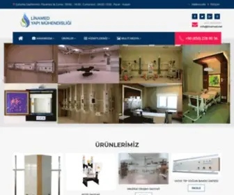 Linamed.net(Tıbbı ve Yapı Mühendisliği) Screenshot