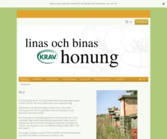 Linasochbinas.se(Krav-certifierad honung) Screenshot