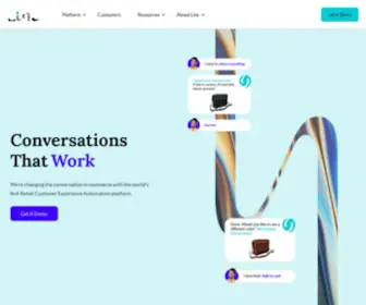 Linc.cx(CX Automation Built For Retail) Screenshot