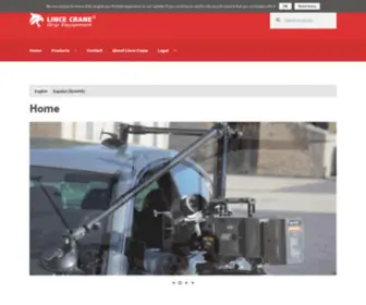 Lince-Crane.com(Lince Crane) Screenshot