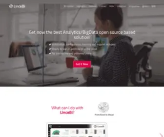 Lincebi.com(Solución Business Intelligence Open Source Líder) Screenshot
