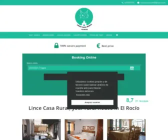 Lincecasarural.com(Lince Casa Rural) Screenshot