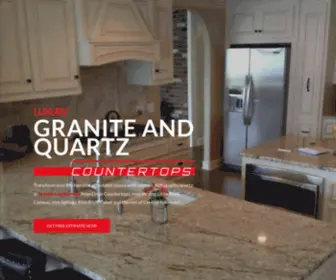 Lincocountertops.com(Luxury Little Rock Countertops) Screenshot