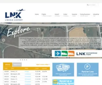 Lincolnairport.com(Lincoln Airport) Screenshot