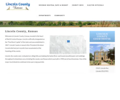 Lincolncoks.com(Lincoln County) Screenshot