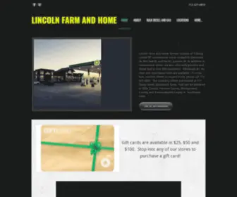 Lincolnfarmhomeservice.com(Lincoln Farm and Home) Screenshot