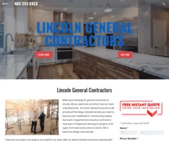 Lincolngeneralcontractors.com(#1 General Contractors) Screenshot