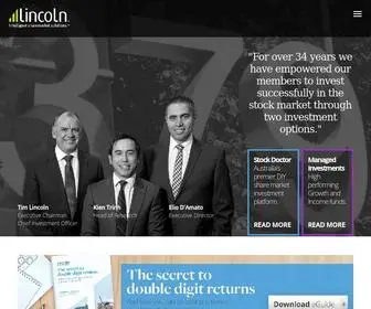 Lincolnindicators.com.au(Stock Doctor share market research software for ASX stock market investors) Screenshot