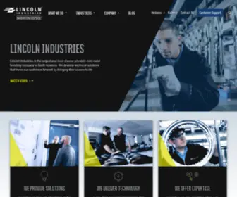 Lincolnindustries.com(Lincoln Industries) Screenshot