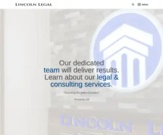 Lincolnlegal.com.au(Lincoln Legal Pty Ltd) Screenshot