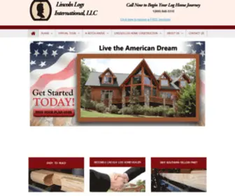 Lincolnlogsinternational.com(Lincoln Logs International) Screenshot