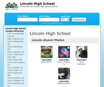 Lincolnnortheasthighschool.org(Lincoln High School) Screenshot