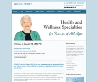 Lincolnobgyn.com(Lincoln OB/GYN) Screenshot