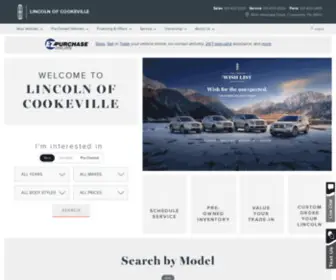Lincolnofcookeville.net(Cookeville Lincoln of Cookeville) Screenshot